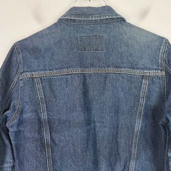 NWT Urban Outfitters Urban Renewal Remade Coin Trim Denim Jacket Medium/Large - Picture 9 of 12